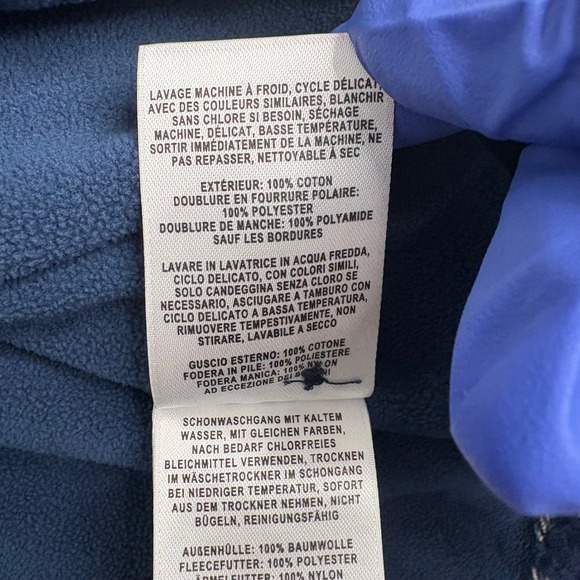 Columbia PFG Flannel Shirt Shacket Jacket Men XL Fleece Lined Plaid Blue Outdoor - Picture 10 of 16